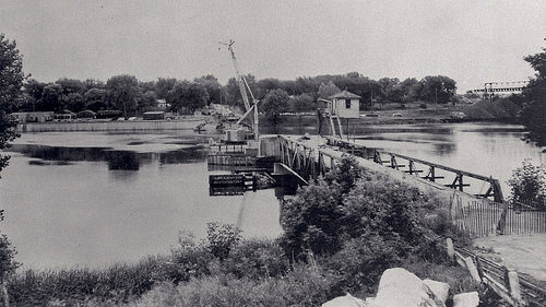 Demolition of Old Bridge