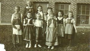 School Girls in Costume