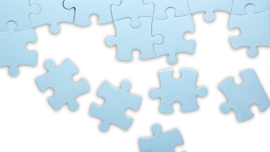 blue puzzle pieces