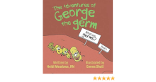 Book cover featuring cartoon germ creatures