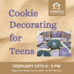 Cookie Decorating for Teens