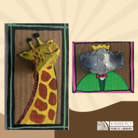 Tween Tuesdays Egg Carton Portraits