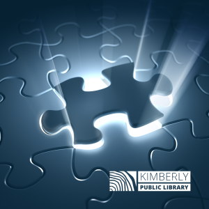 puzzle with a burst of light