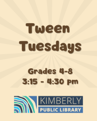 Tween Tuesdays