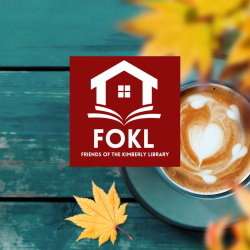 latte with fall leaves