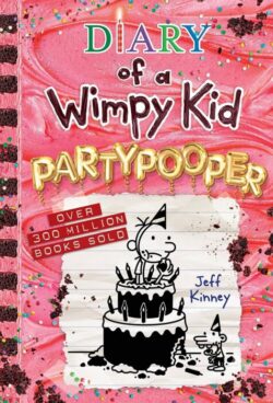 book cover with birthday cake