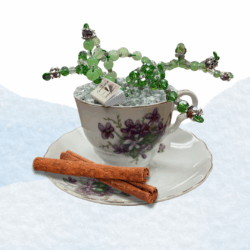 tea cup succulents