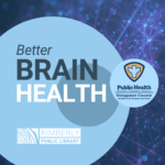 abstract neuron image over the text "better brain health"
