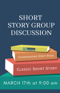 Short Story Discussion Group Poster