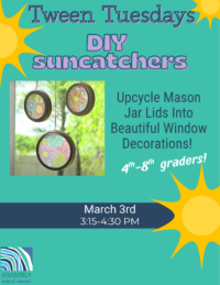 Tween Tuesday Craft Event