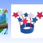 hat with stars and Statue of Liberty craft